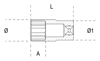 920AL 32-SLAGDOPPEN, ZESKANT, LANGE 009200641 3348048