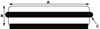 DST V LS 85SF / DEURSTOPPER V LOSSE SCHIJF 85X38MM RVS FINI  3348310