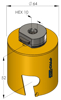 PROFIT MULTI PURPOSE GATZAAG Ø 64 MM , MET GEINTEGREERDE ADAPTER, MET 09081064 3348748