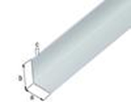 HOEKPROFIEL ALU ZILV10X10X1/1M 473617 3348836