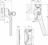 53PK/4 RS BLIS. VEILIGHEIDSRAAMSLUTING, SKG*, INCL. 1 SLEUTEL (S53) EN  3348979