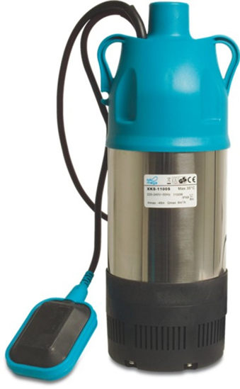 HYDRO-FIT DOMPELPOMP 1" BINNENDRAAD 230V ZWART/BLAUW TYPE XKS-1100S  3349432