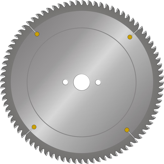 MFSO250-72T-30 CIRKELZAAGBLAD , D= 250 MFSO250-72T-30 3349456