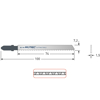 DECOUPEERZAAGBLAD DC190 / T101BR (VPE 5) 520.0190 3349949