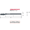 DECOUPEERZAAGBLAD DC380 / T244D (VPE 5) 520.0380 3349955