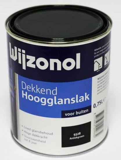 WIJZONOL DEKKEND HOOGGLANS 9328 0,75 ANTIEKGROEN  3350039
