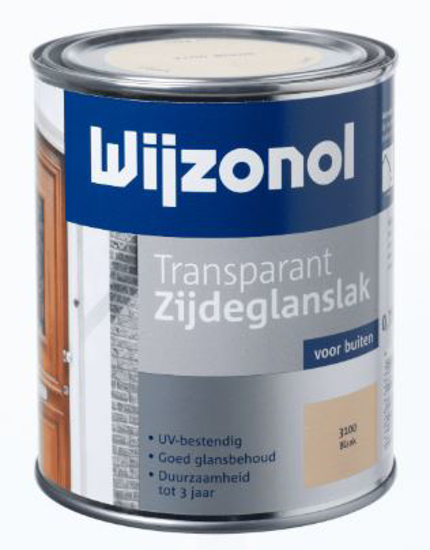 WIJZONOL TRANSP ZIJDEGLANS 3100 0,75 BLANK  3350063