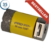 PROFIT DIAMANTBOOR MET GEINTEGREERDE C&D ADAPTER Ø35 MM 09031035 3350103