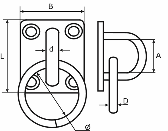 599-50I / AANLEGRING 8MM RVS AISI 316  3350379