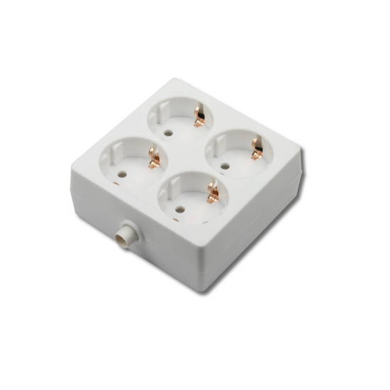 4V.TAFELSTOPCONTACT RA VIERK.WIT  3350407