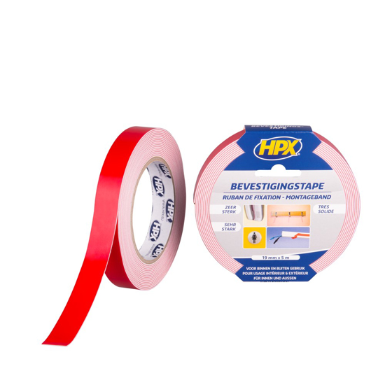 SPIEGEL BEVESTIGINGSTAPE - WIT 19MM X 5M DS1905 3350601