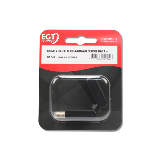 HDMI ADAPTER DRAAIBAAR 360GR DATA+  3350683
