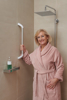 SECUCARE WANDBEUGEL 60CM - GREEP BLANK GEANODISEERD / MAT WIT 8010.601.01 3350983