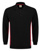 POLOSWEATER TRICORP 302001 MAAT XL ZWART/ROOD TS2000  3351095