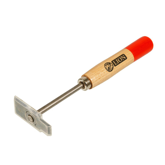 VERFKRABBER PROFIEL STEEL KORT EXTRA GEHARD 21035 72804002 3351220