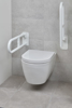 SECUCARE TOILETBEUGEL - OPKLAPBAAR - LENGTE 60CM - WIT 8045.000.06 3351870