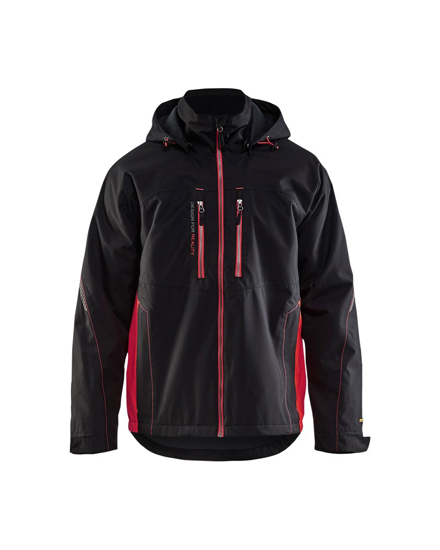 LICHTGEWICHT WINTERJAS ZWART/ROOD XL 489019779956XL  3351929
