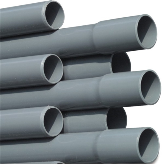 DRUKLEIDING PVC-U 25 MM X 1,5 MM  10BAR GRIJS 5M  3352412