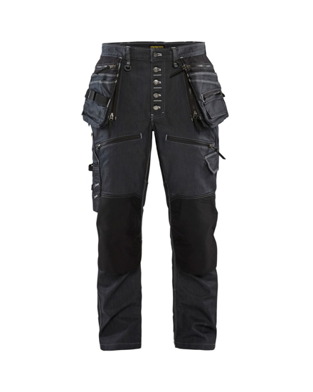 BAGGY DENIM STRETCH X1900 MARINEBLAUW/ZWART C52 199911418999C52  3352525