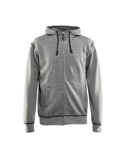 HOODED SWEATSHIRT MET RITS GRIJS MELEE XL 339811579000XL 339811579000XL 3352949
