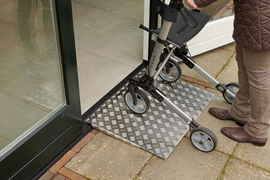 SECUCARE DREMPELHULP ALUMINIUM - TYPE 3 - BREEDTE 78CM - HOOGTE 5-15CM 8025.005.03 3353166