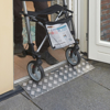 SECUCARE DREMPELHULP ALUMINIUM - TYPE 1 - BREEDTE 78CM - HOOGTE 0-3CM 8025.005.01 3353168