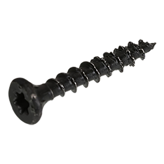 BLACKLINE SPAANPLAATSCHROEF HCP ZWART PK TX-10 3.0X20 (100) 6904.20.13020 3353288