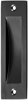 SCHUIFDEURKOM 120X40 MM, RECHT ZWART 4556-70E 3353497