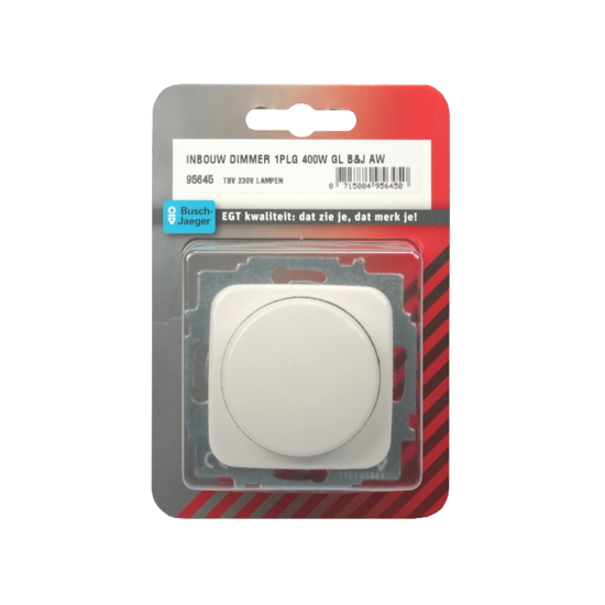 INBOUW DIMMER 1PLG 400W GL B&J AW  3353500