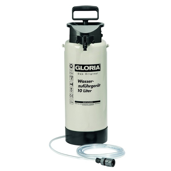 WATERTOEVOERAPPARAAT GLORIA 10 LITER KUNSTST. COMPLEET  3353508