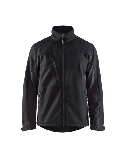 SOFTSHELL JACK ZWART/DONKERGRIJS M 495025169998M  3353624