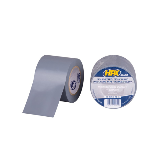 PVC ISOLATIETAPE - GRIJS 50MM X 10M GI5010 3353696