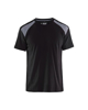 T-SHIRT BI-COLOUR ZWART/GRIJS M 337910429994M  3353979