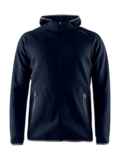 EMOTION FULL ZIP HOOD HEREN DARK NAVY XL  3354286