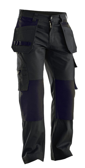 JOBMAN 2312 TROUSERS COTTON HP ZWART/ZWART C50  3354311