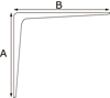 ES 7030B / PLANKDRAGER HERAKLES HD 290X240MM ZWART  3354504