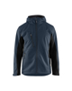 SOFTSHELL JACK MET CAPUCHON DONKER MARINEBLAUW/ZWART L 475325168699L  3354748