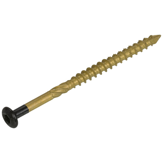 DYNAPLUS GEVELSCHROEF AR-BRONZE CK ZWARTE KOP TX-15 4.0X40/22 (200)  3354793
