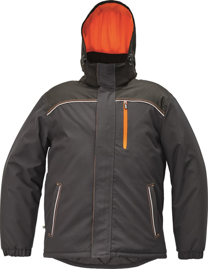 KNOXFIELD WINTER PARKA ANTRAC/ORANJE XL  3355004