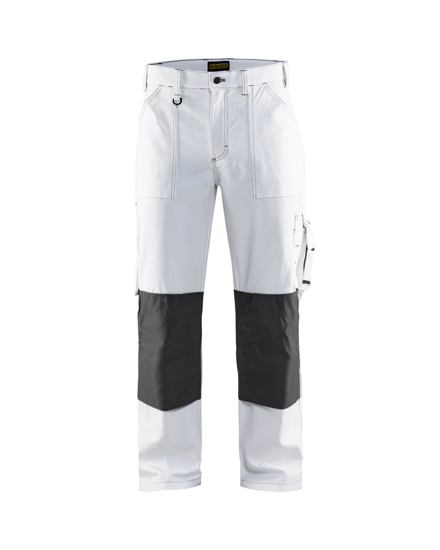 WERKBROEK WIT/DONKERGRIJS C54 109112101098C54  3355569