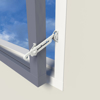 SECUMAX RAAMUITZETTER 721 - BINNENDRAAIENDE RAMEN - WIT 2510.721.12 3355713