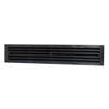 DEURROOSTER DOUBLE GAS 450X90MM, 184 CM², ZWART 1720 ZW 3355934
