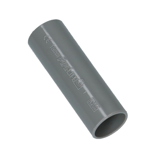 PVC SOK 5/8" 16MM GRIJS SLAGVAST  3341611