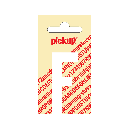 PLAKLETTER NOBEL 60 MM WIT F 31012060F 3343834