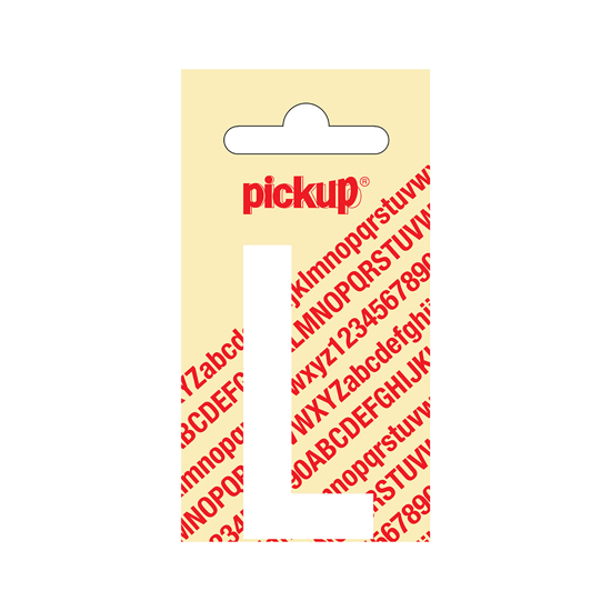 PLAKLETTER NOBEL 60 MM WIT L 31012060L 3343840