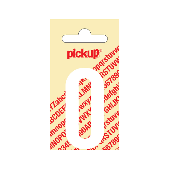 PLAKLETTER NOBEL 60 MM WIT O 31012060O 3343843