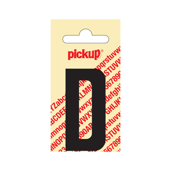 PLAKLETTER NOBEL 60 MM ZWART D 31002060D 3343858