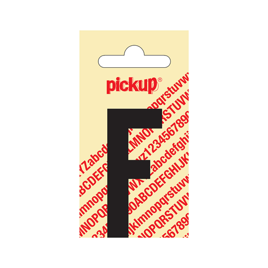 PLAKLETTER NOBEL 60 MM ZWART F 31002060F 3343860