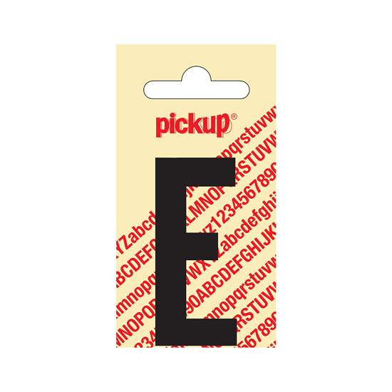 PLAKLETTER NOBEL 60 MM ZWART E 31002060E 3343859