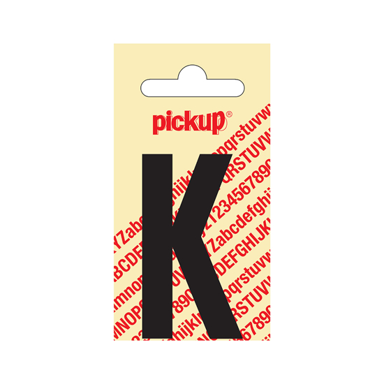 PLAKLETTER NOBEL 60 MM ZWART K 31002060K 3343865